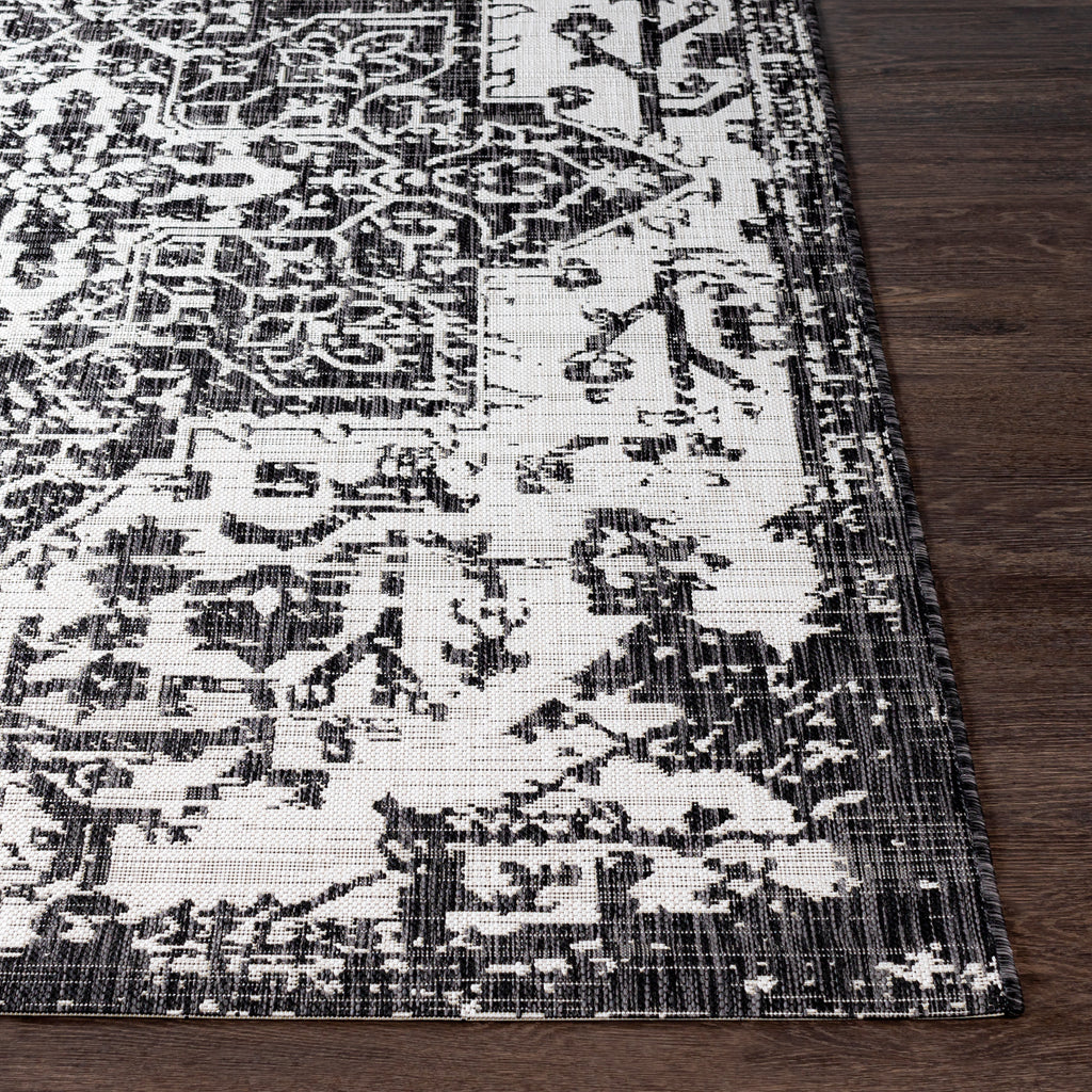 surya eagean eag 2379 black rug