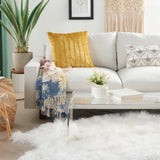nourison sofia az217 gold pillow
