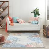 nourison seaside sds03 ivory multi rug