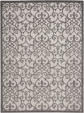 nourison aloha alh21 grey charcoal rug