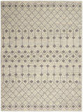 nourison grafix grf37 ivory grey rug