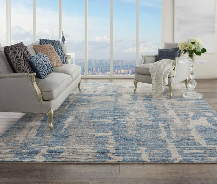 Nourison Ellora ELL01 Blue Rug