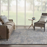 Nourison Ellora ELL04 Graphite Rug