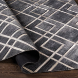 surya eloquent elq 2305 charcoal rugs