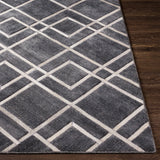 surya eloquent elq 2305 charcoal rugs