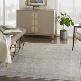 nourison lustrous weave luw02 grey beige rug