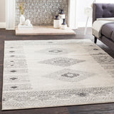 Surya rug co. | medium gray rug | elaziz | rugs done right