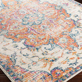 Surya rug co. | bright orange rug | elaziz | rugs done right