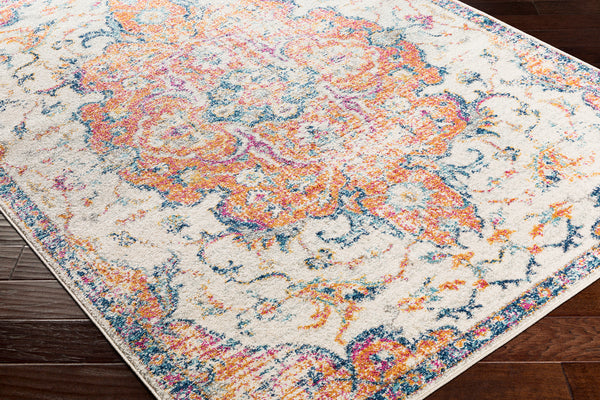 Surya rug co. | bright orange rug | elaziz | rugs done right