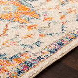 Surya rug co. | bright orange rug | elaziz | rugs done right