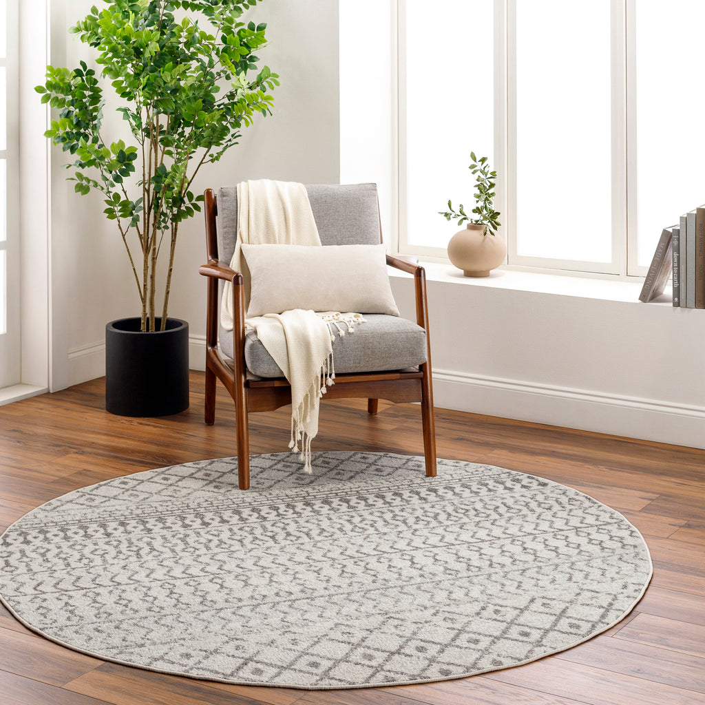 surya elaziz elz 2369 light grey rug