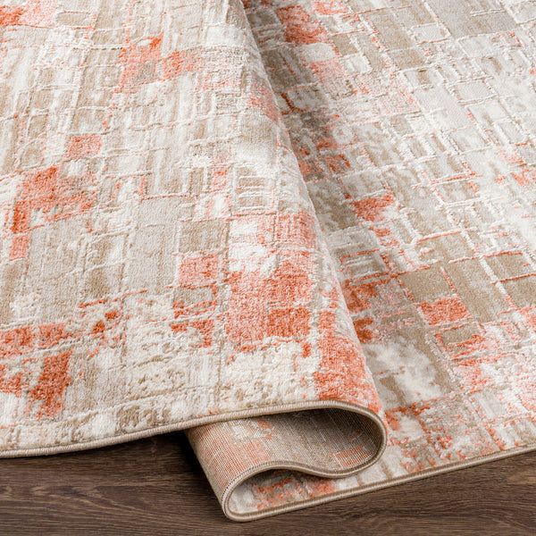 surya enfield enf 2303 burnt orange rug