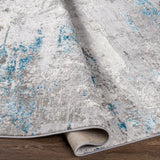 surya enfield enf 2311 teal rug