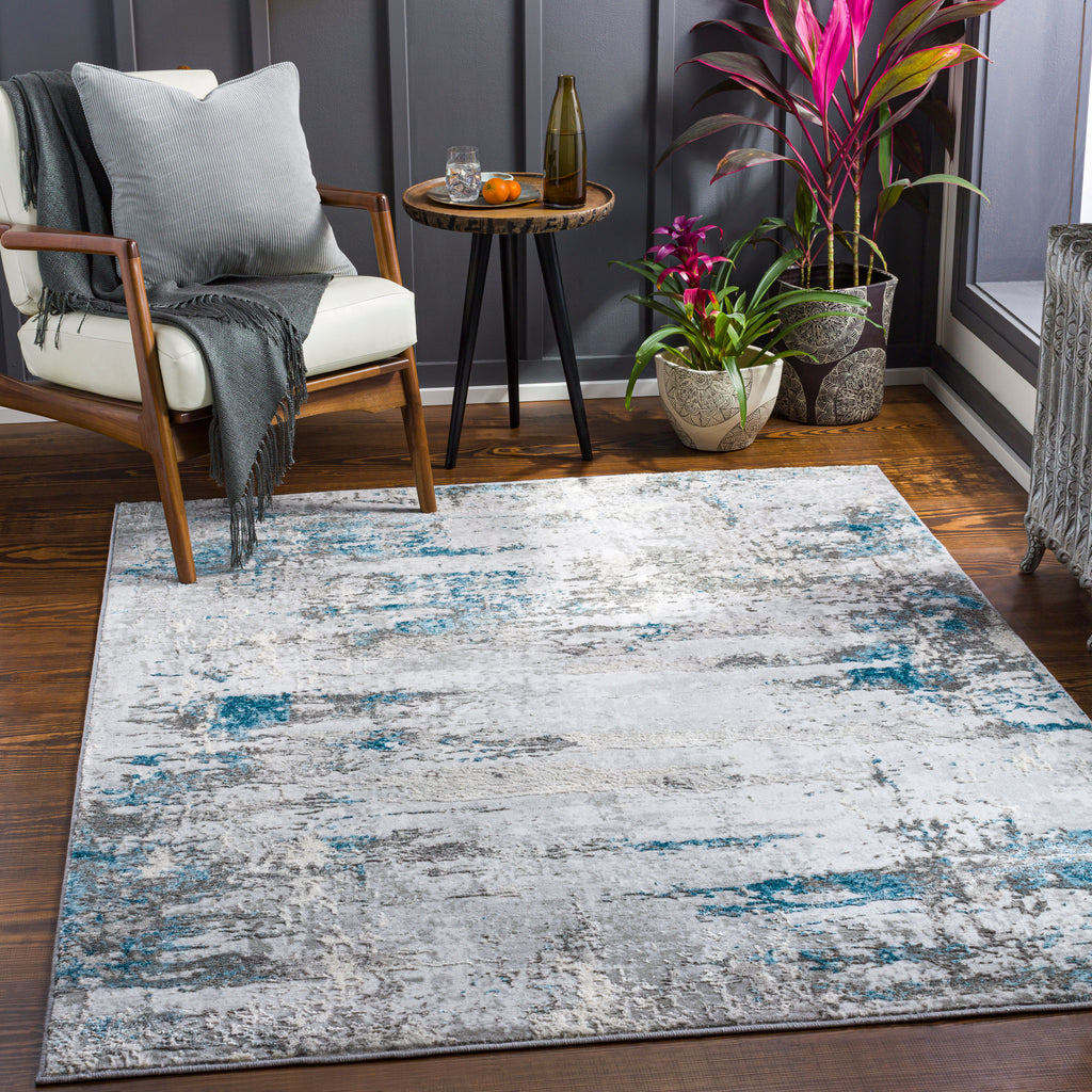 surya enfield enf 2311 teal rug
