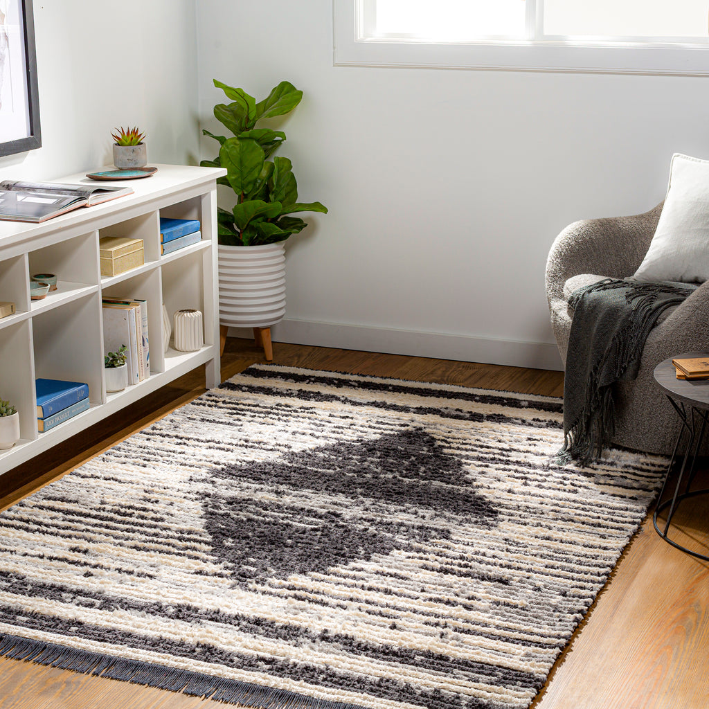 surya enzo enz 2300 black rug