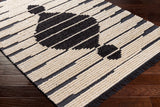 surya enzo enz 2302 black rug