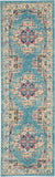 nourison passion psn03 light blue rug