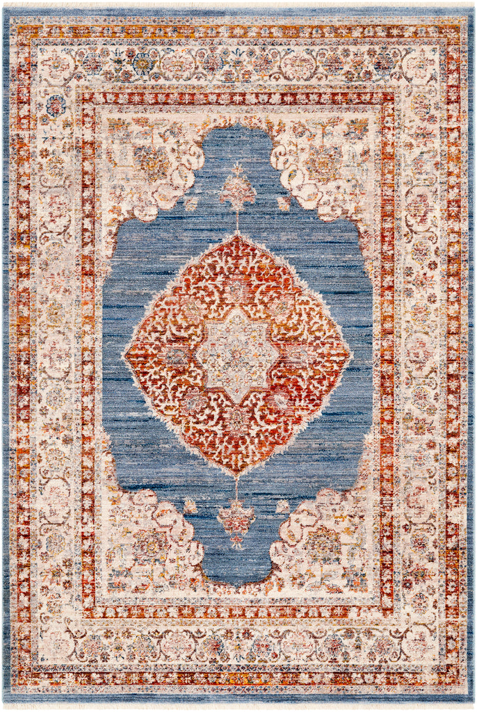 surya ephesians epc 2340 dark blue rug