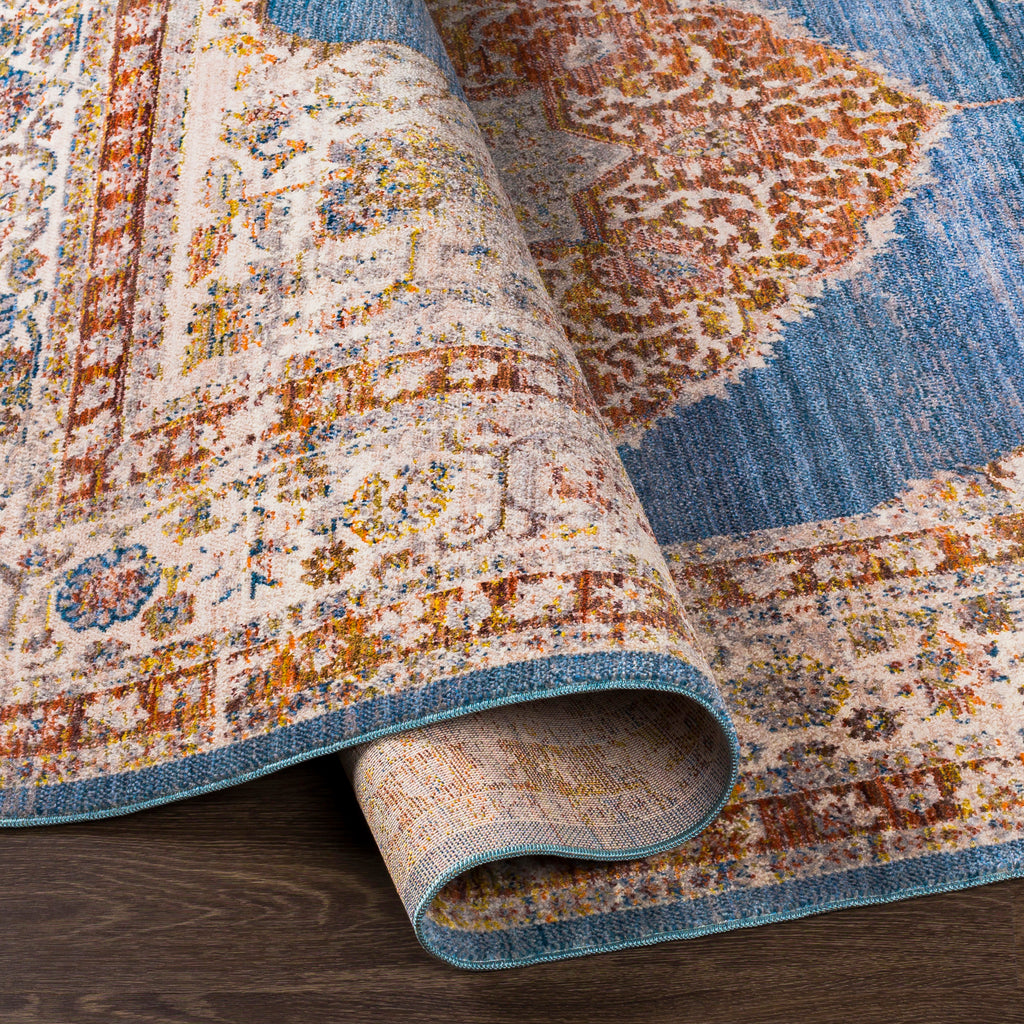 surya ephesians epc 2340 dark blue rug