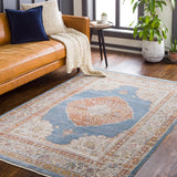 surya ephesians epc 2340 dark blue rug