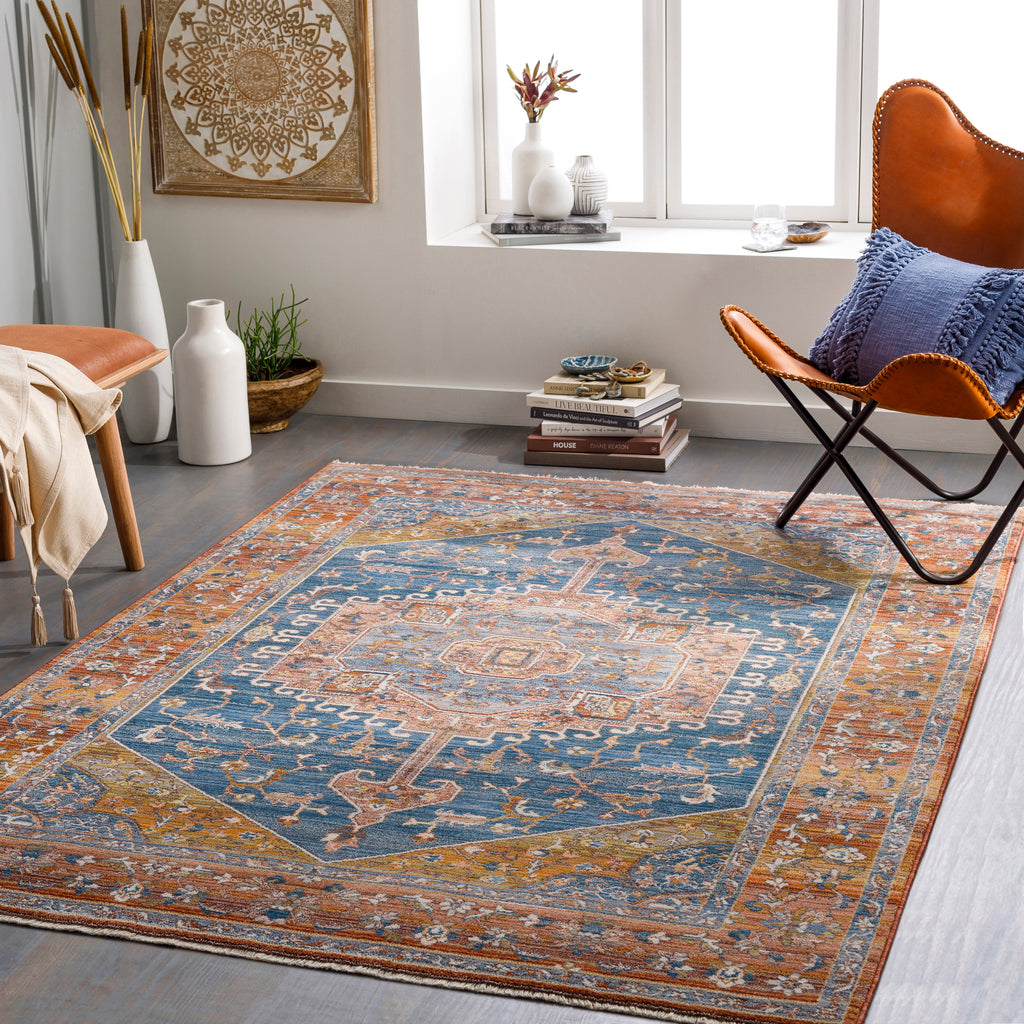 surya ephesians epc 2355 dark blue rug