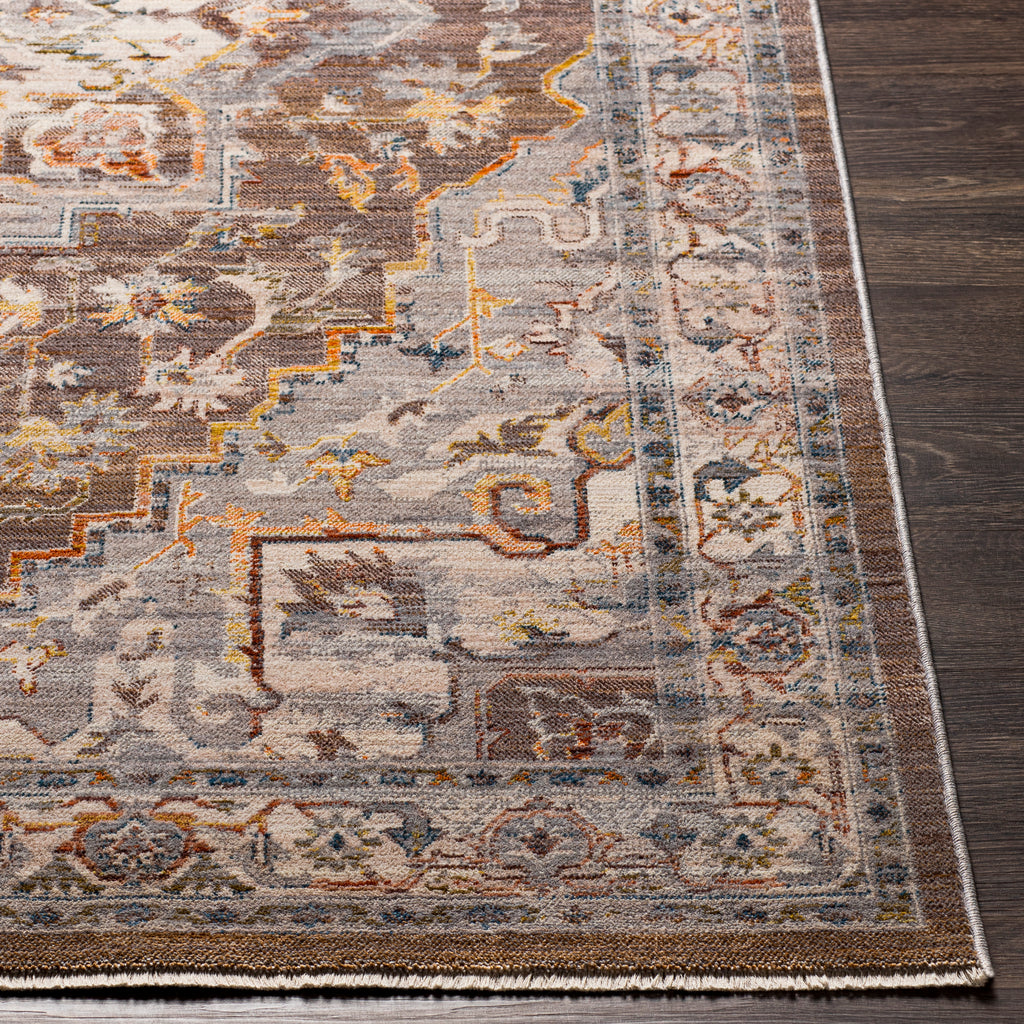 surya ephesians epc 2358 medium brown rug