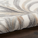 nourison seaside sds02 ivory grey rug