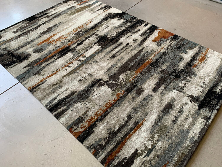 Tibet Rug Company 100 CT Escalante Charcoal Rug