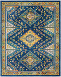 nourison allur alr02 navy multicolor rug