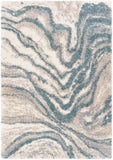 surya eskimo shag esg 2305 aqua rug