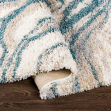 surya eskimo shag esg 2305 aqua rug