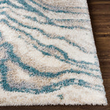 surya eskimo shag esg 2305 aqua rug