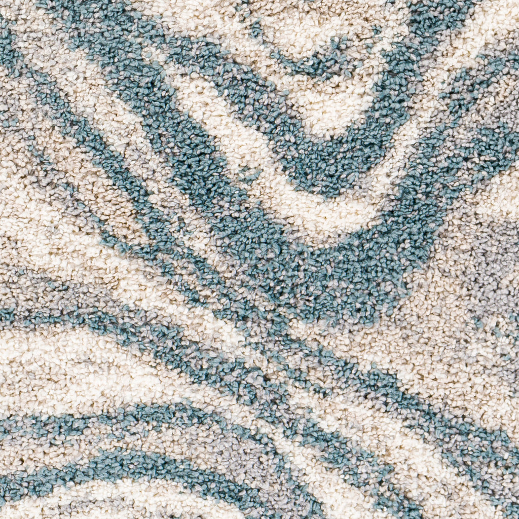surya eskimo shag esg 2305 aqua rug