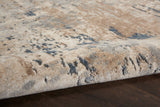 nourison quarry qua01 beige grey rug