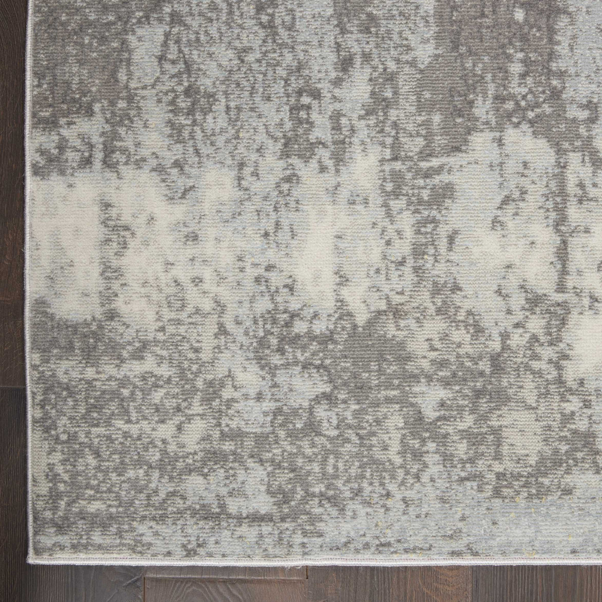 Nourison Etchings ETC02 Grey/Light Blue Rug