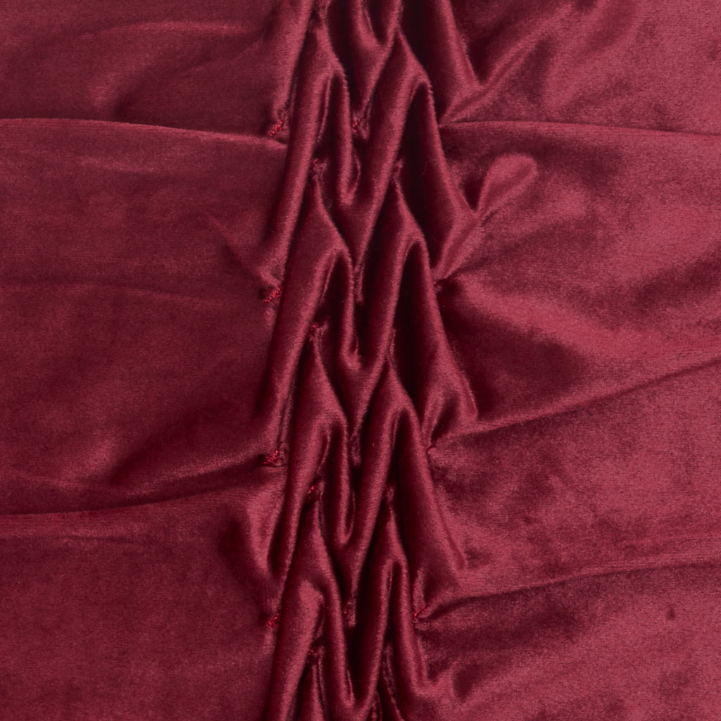 nourison life styles l0066 burgundy pillow