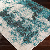 surya rafetus ets 2354 teal rug