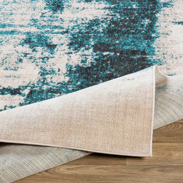 surya rafetus ets 2354 teal rug