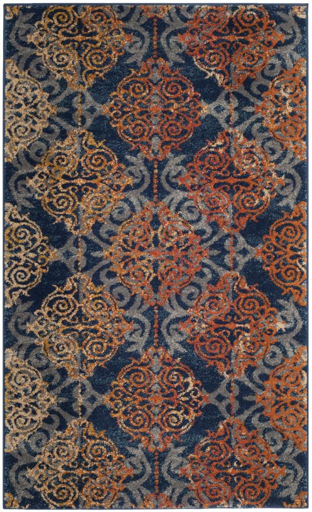 safavieh clearance evoke evk230s blue rug