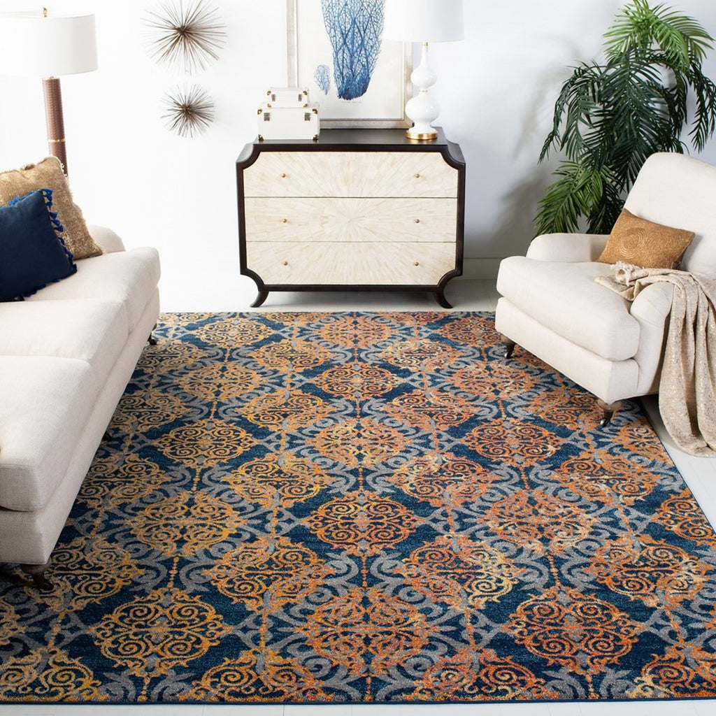 safavieh clearance evoke evk230s blue rug