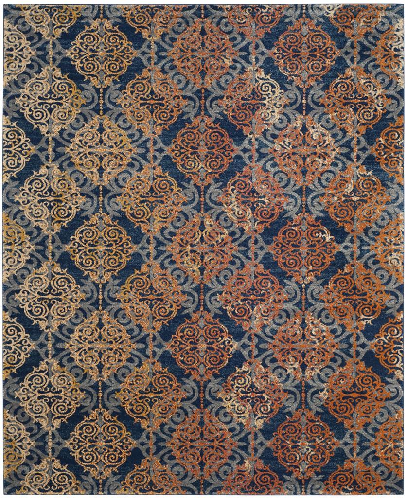 safavieh clearance evoke evk230s blue rug
