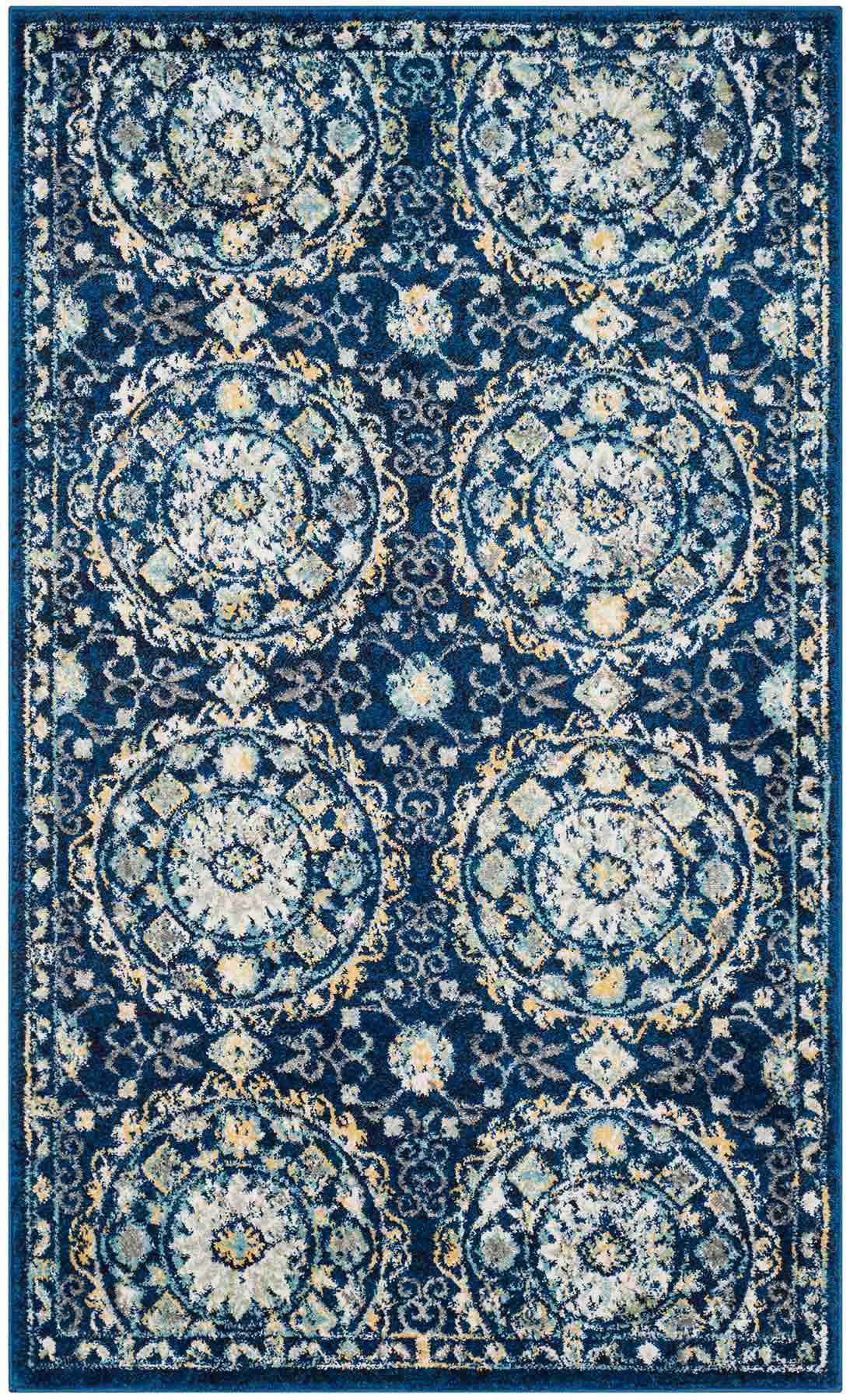 safavieh clearance evoke evk252a navy rug