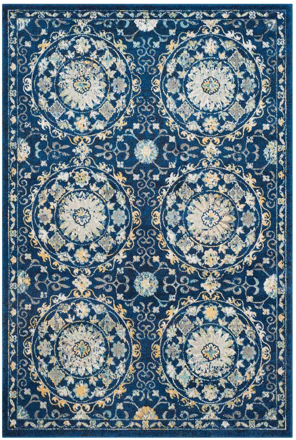 safavieh clearance evoke evk252a navy rug