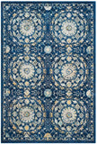 safavieh clearance evoke evk252a navy rug