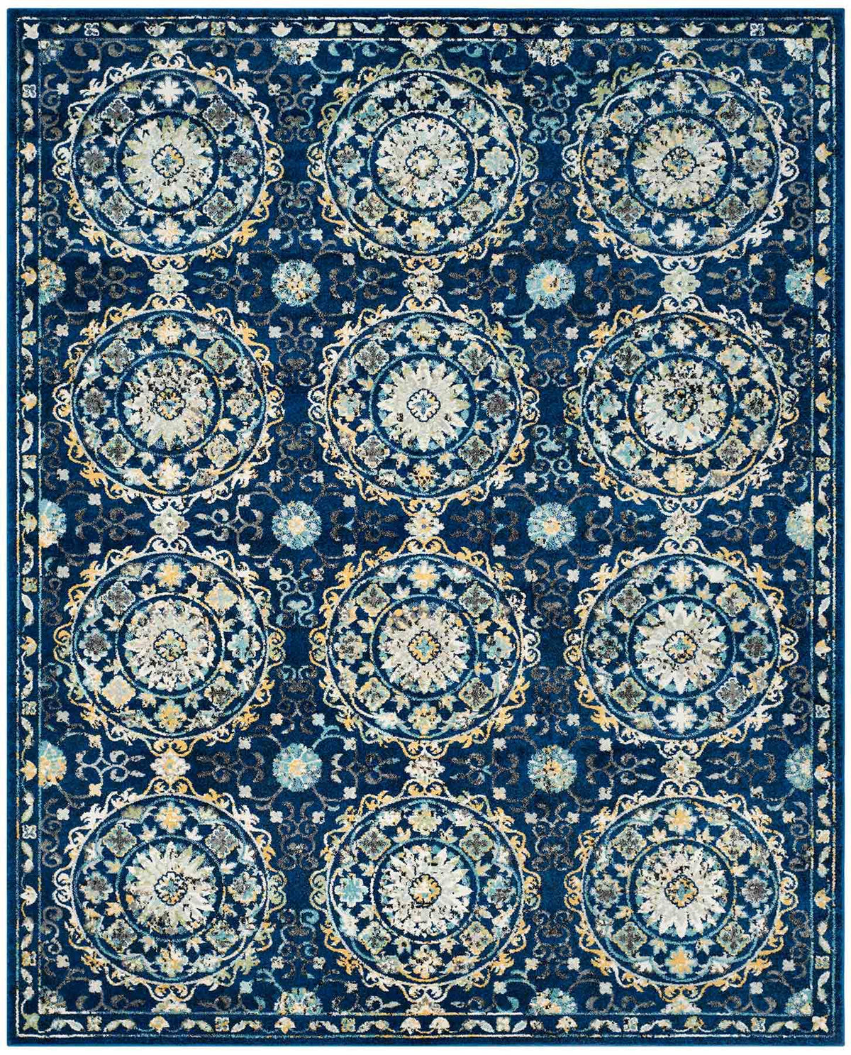safavieh clearance evoke evk252a navy rug