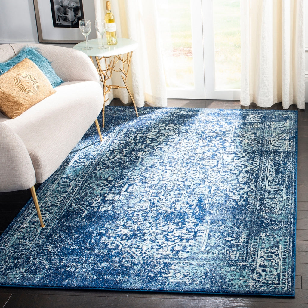 safavieh clearance evoke evk256a navy rug