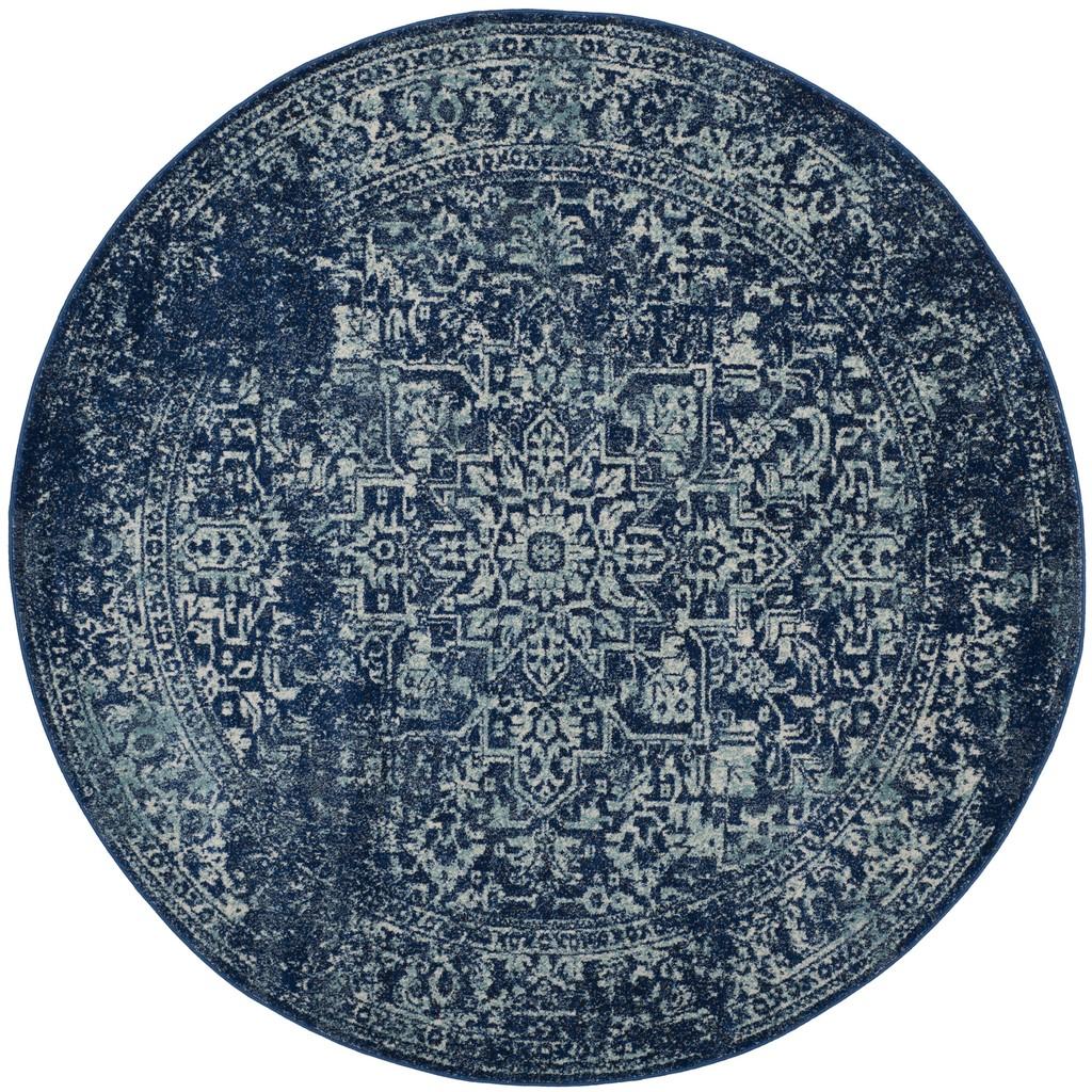 safavieh clearance evoke evk256a navy rug