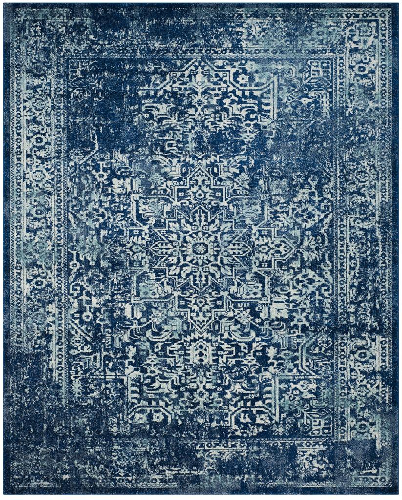 safavieh clearance evoke evk256a navy rug