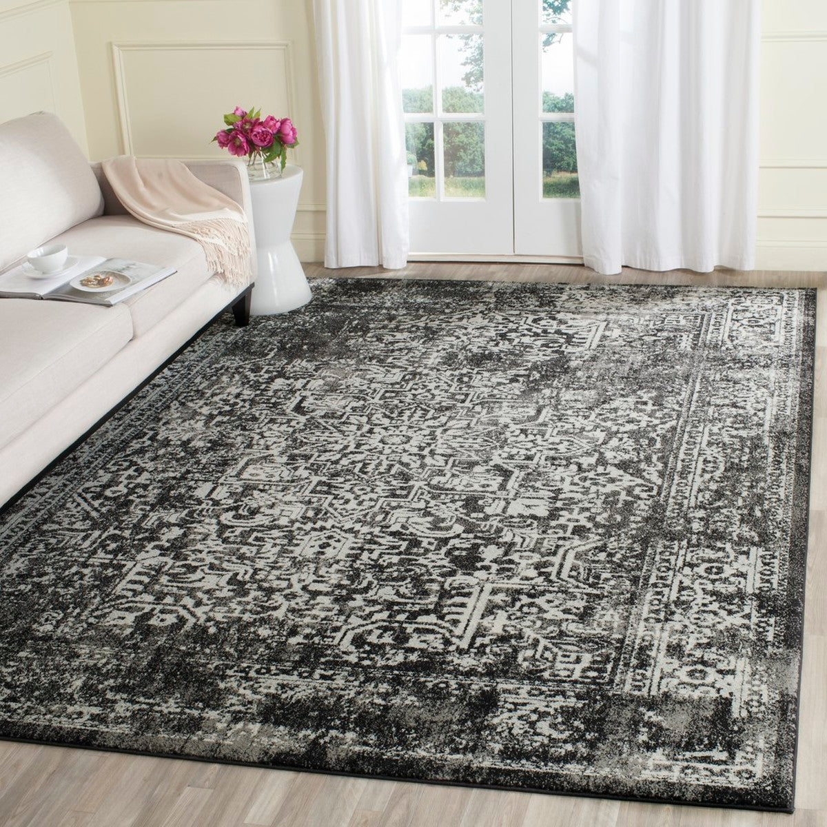 safavieh clearance evoke evk256r black rug