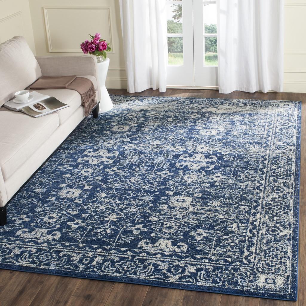 safavieh clearance evoke evk270a navy rug